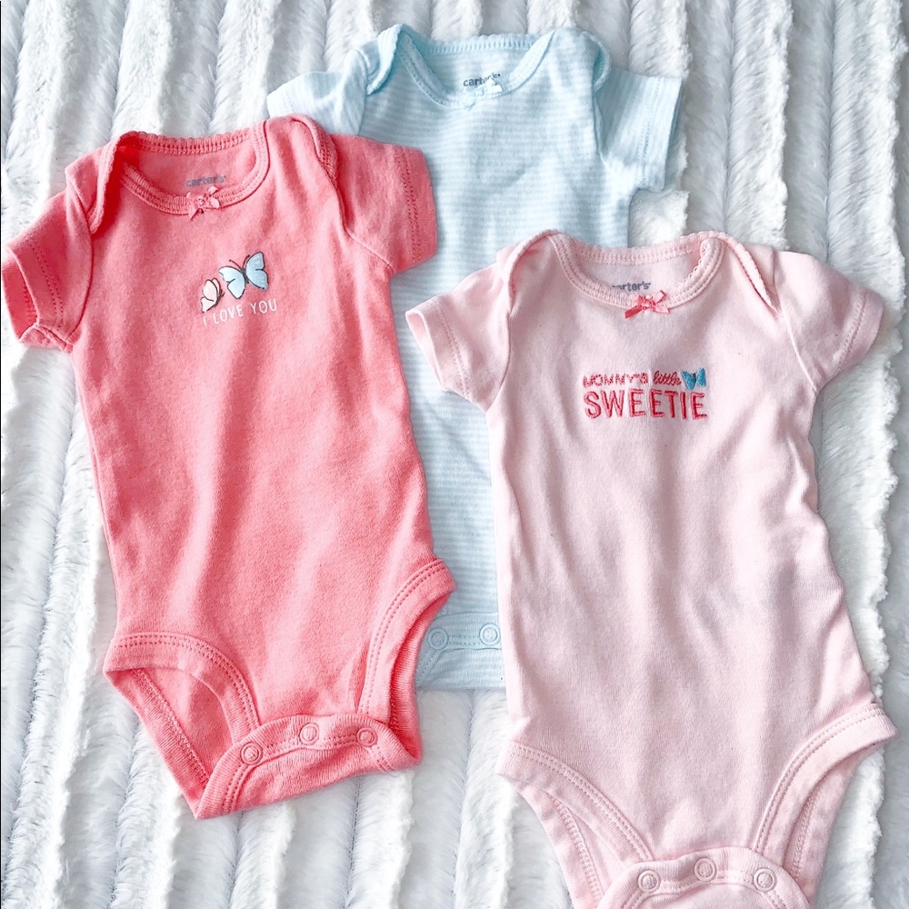 NB Carter’s Onesies
